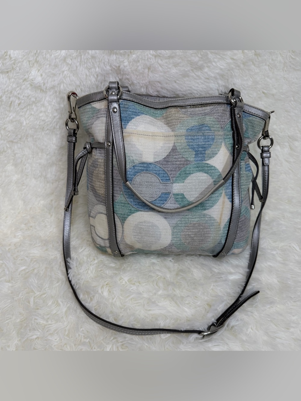 Coach Audrey Op Art tote